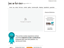 Tablet Screenshot of jennieandverascookies.cliquestudios.com